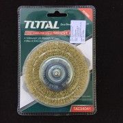 TOTAL แปรงลวดทองเหลืองมีแกน (4)