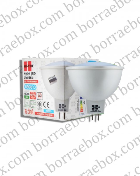 หลอด LED ECO Series ขั้ว GU5.3 220V ขนาด 4W และ 6W หลอด LED ECO Series ขั้ว GU5.3 220V ขนาด 4W และ 6W