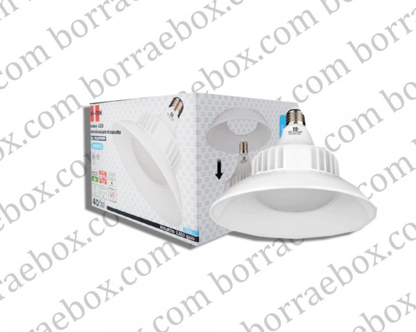 หลอด LED ECO T Series แบบมีแผ่นสะท้อน ขั้วเกลียว E27 ขนาด 40W 3 หลอด LED ECO T Series แบบมีแผ่นสะท้อน ขั้วเกลียว E27 ขนาด 40W 3